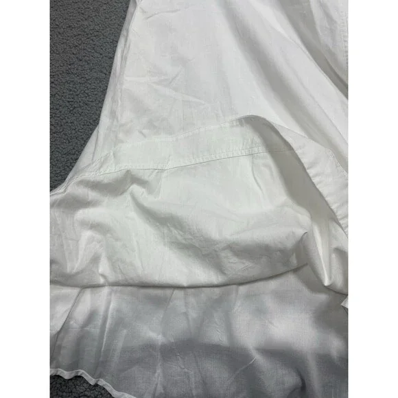 Anthropologie Maeve Shirt Dress Midi Cotton Oversize Comfort Preppy Boho XXS NWT - Picture 10 of 13